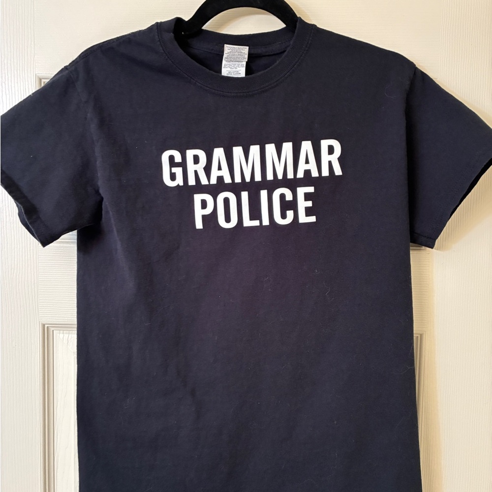 Grammar Police Tee